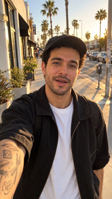 Jake on a Los Angeles street